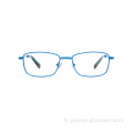 Full Black Vision Male Malle Matemor Material Optical Cadre Eyewear